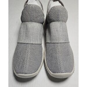 ED by Ellen‎ DeGeneres Hachiro Gravel Gray Mesh Slip On Sneakers Womens 9.5M New